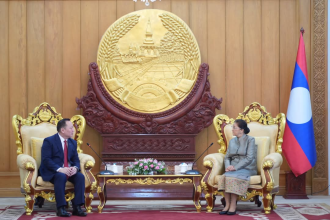 Vice President Bids Farewell to Outgoing Mongolian Ambassador